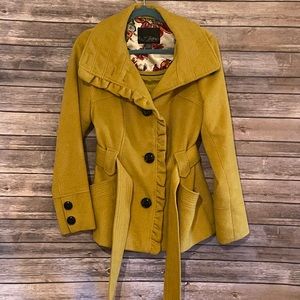 Mustard yellow coat